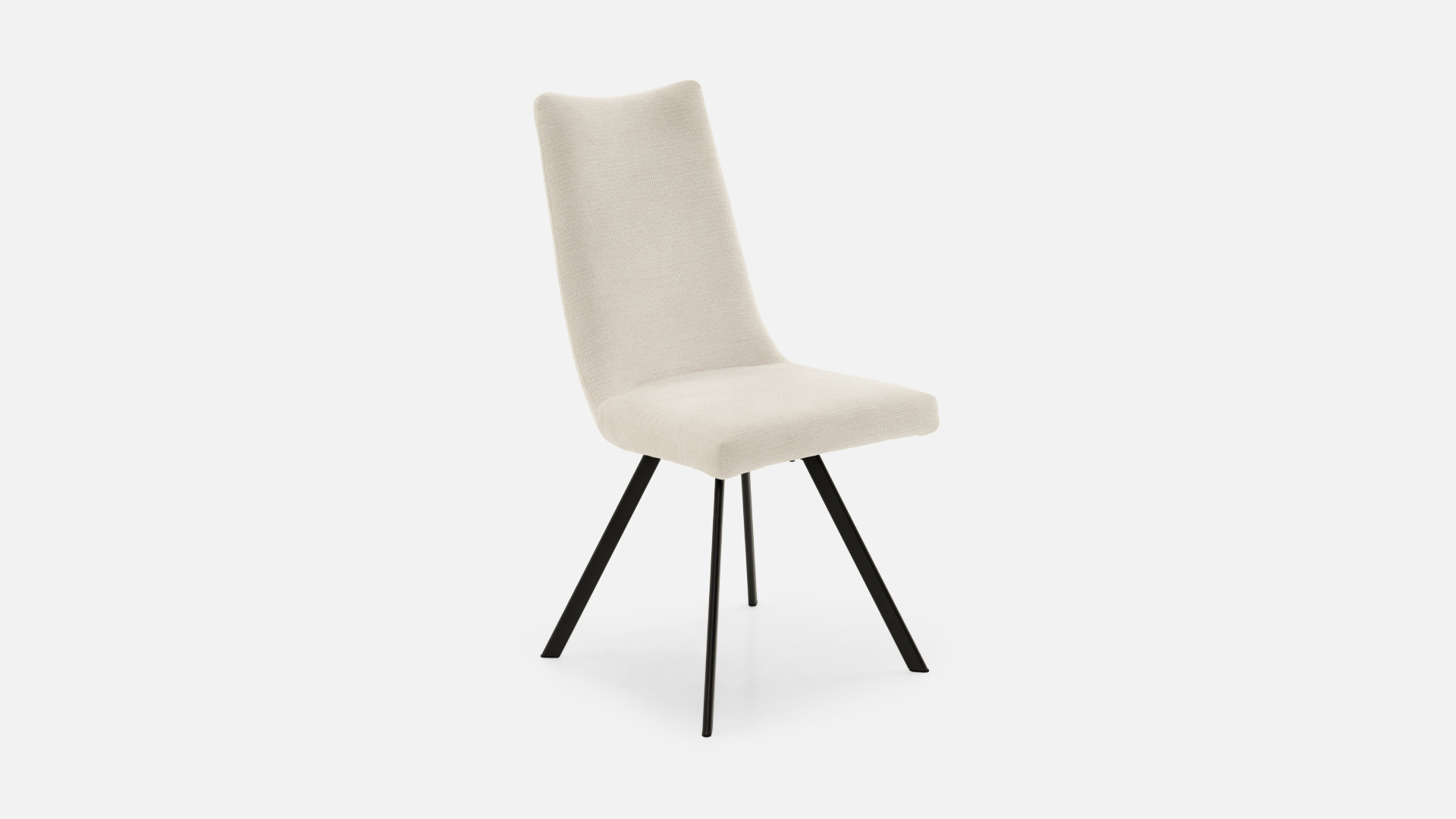 Chaise STELLA en tissu | Design moderne et assise confortable
