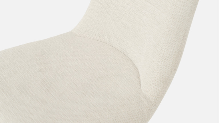 Chaise STELLA en tissu | Design moderne et assise confortable