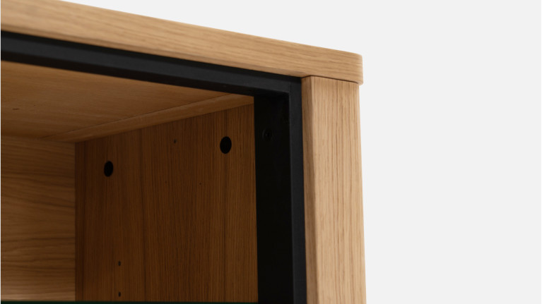 Meuble TV LOTUS | Rangement discret et design sculpté