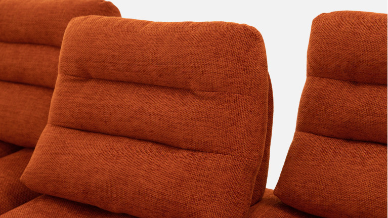 Canapé d'angle tissu DUNE | Élégance modulable et confort profond
