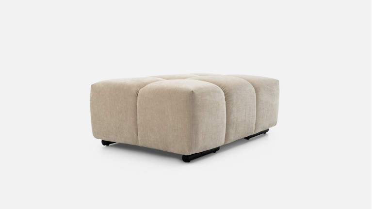 Pouf TEMPLE | Avec profondeur d'assise réglable
