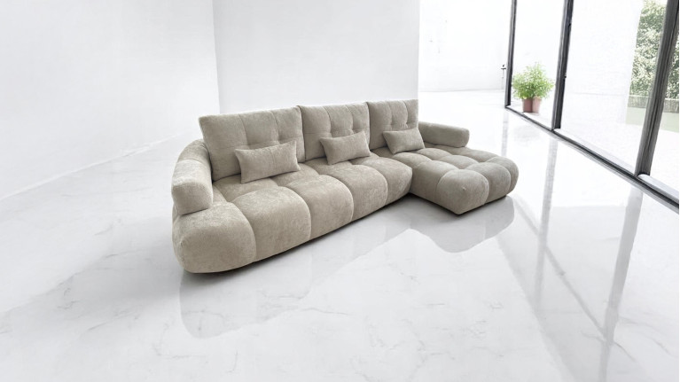 Canapé d'angle chaise longue HARMONY | Une liberté de composition