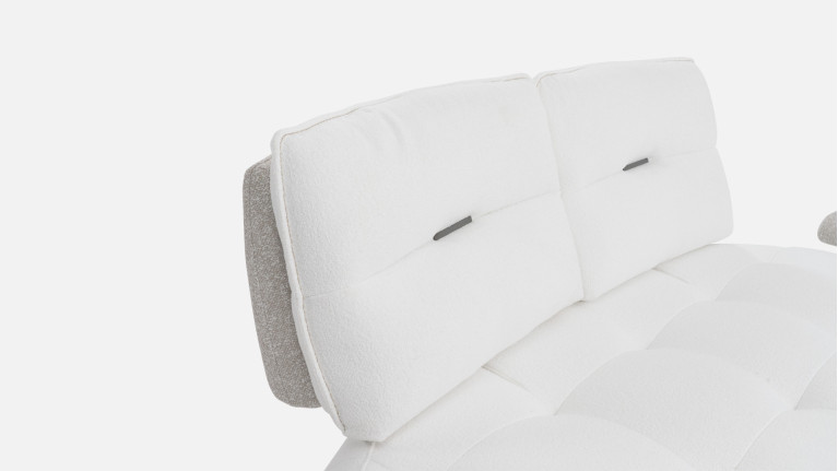 Canapé 3 places tissu PICASSO | Un design modulable