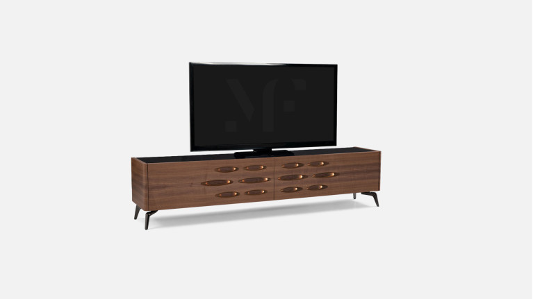 Meuble TV OROS | Design sculptural et élégance intempo