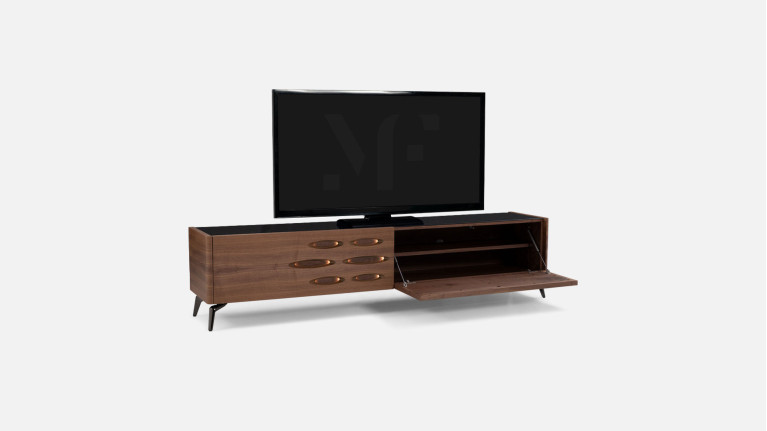 Meuble TV OROS | Design sculptural et élégance intempo