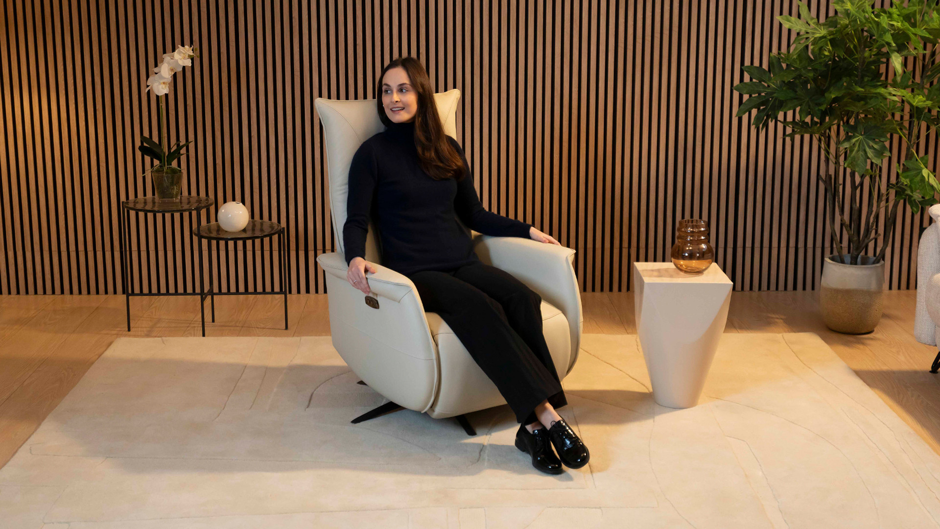 Fauteuil relaxation cuir OTHELLO | Au service de votre confort