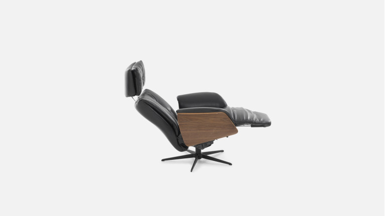 Fauteuil relaxation électrique cuir DETROIT