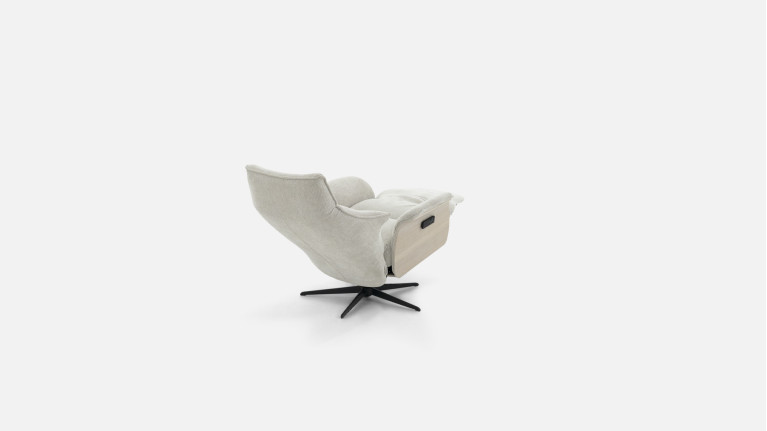 Fauteuil relax électrique tissu LONDON | Technologie et bien-être