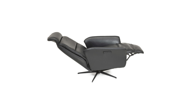 Fauteuil relaxation électrique HIPSTER | avec têtière et repose-pieds