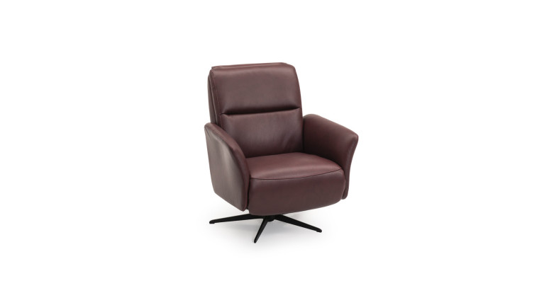 Fauteuil relaxation manuelle HIPSTER | avec têtière et repose-pieds