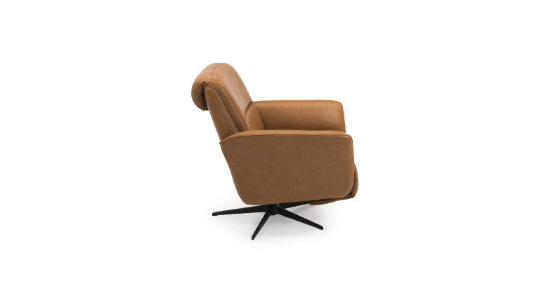 Fauteuil relaxation manuelle HIPSTER | avec têtière et repose-pieds