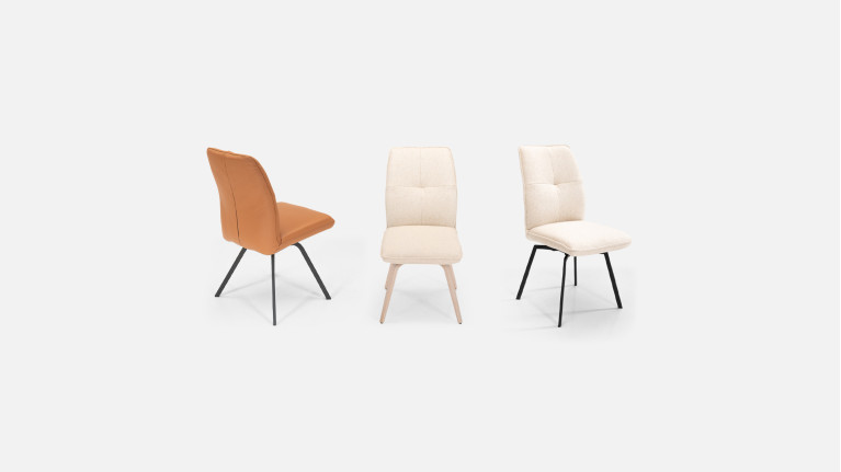 Chaise 9228 | Confort ergonomique et base pivotante design