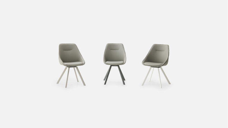 Chaise BILBAO TWIST | Multiples coloris disponibles