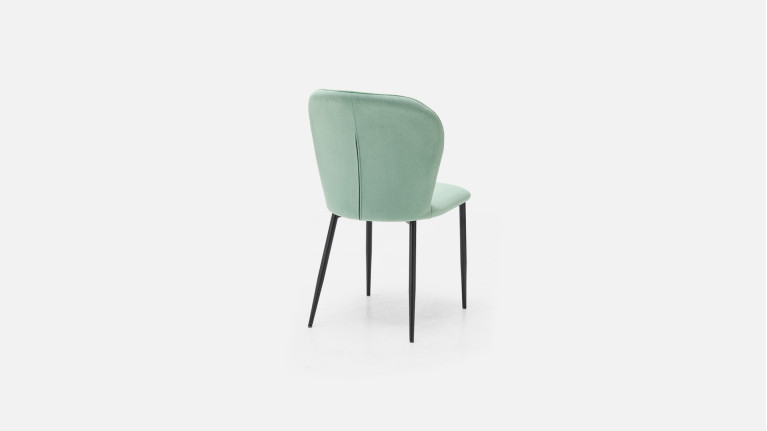 Chaise dossier haut, pour salle à manger, confortable, Shell