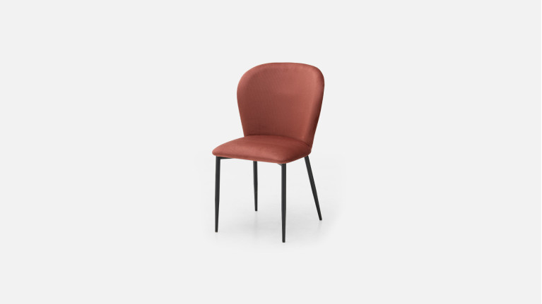 Chaise dossier haut, pour salle à manger, confortable, Shell