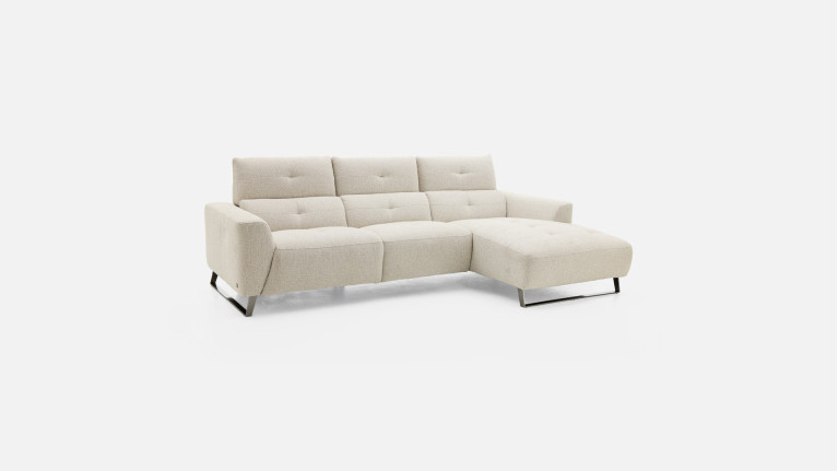 Canapé d'angle tissu MARTY | Élégance et confort sur-mesure