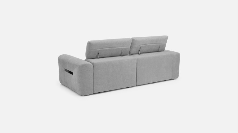 Canapé droit avec relaxation électrique RÉVÉLATION