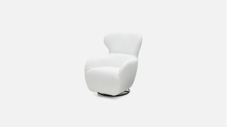 Fauteuil MINI COCOON pivotant | Confort compact et enveloppant