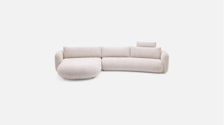 Canapé d’angle organique ASTRAL | Design fluide & modulable