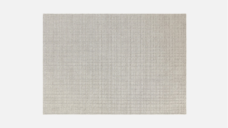Tapis THATCH en laine | Tapis greige tissé main