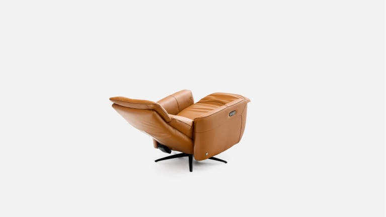 Fauteuil relaxation électrique MAESTRO en cuir | Confort et détente