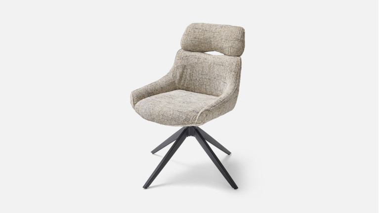 Chaise pivotante 360° CHAPO – Assise enveloppante, retour auto