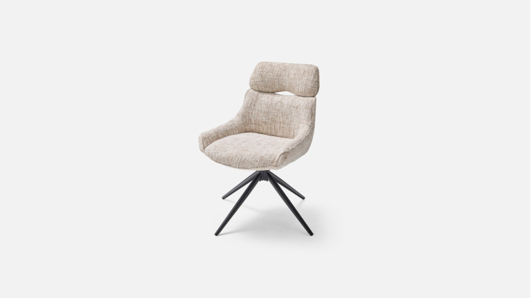 Chaise pivotante 360° CHAPO – Assise enveloppante, retour auto