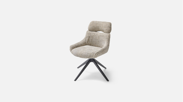 Chaise pivotante 360° CHAPO – Assise enveloppante, retour auto