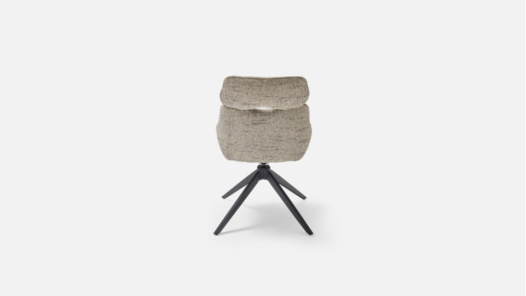 Chaise pivotante 360° CHAPO – Assise enveloppante, retour auto