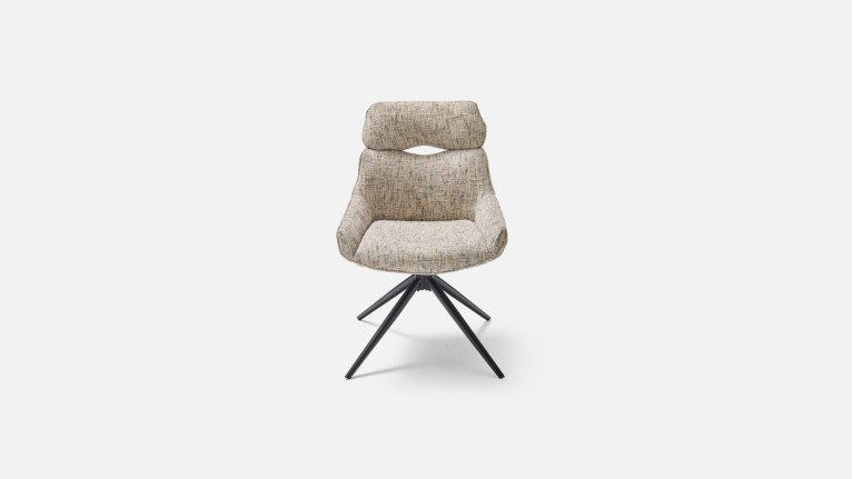 Chaise pivotante 360° CHAPO – Assise enveloppante, retour auto