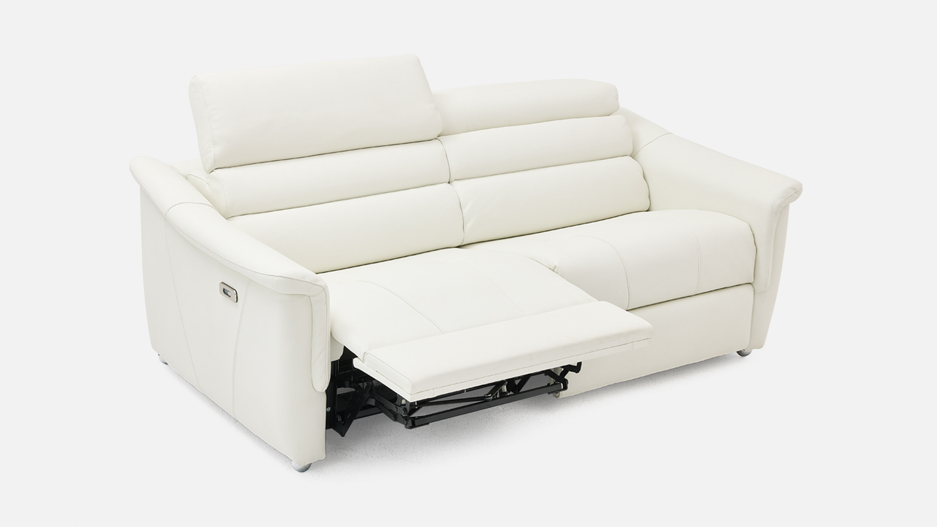 Canapé WINSTON relax convertible cuir confort 2-en-1