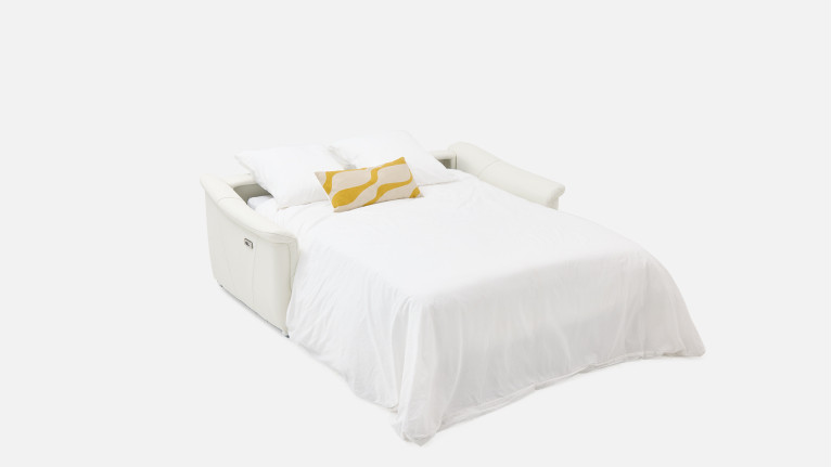 Canapé WINSTON relax convertible cuir confort 2-en-1