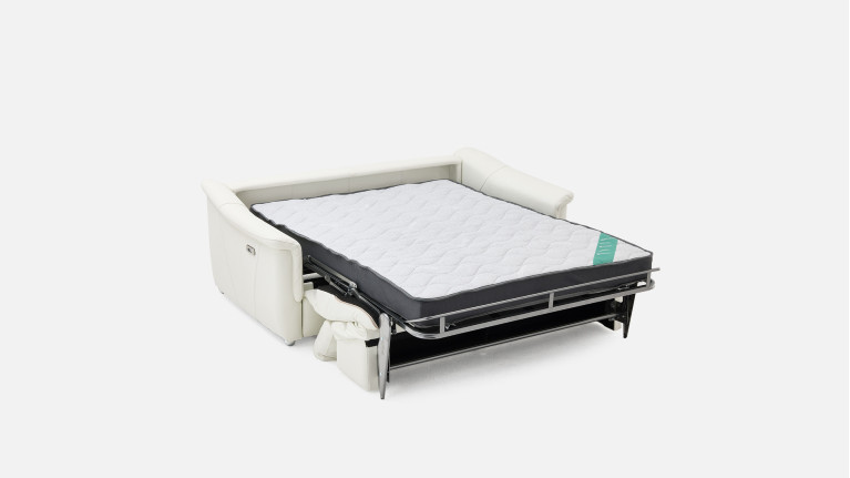 Canapé WINSTON relax convertible cuir confort 2-en-1