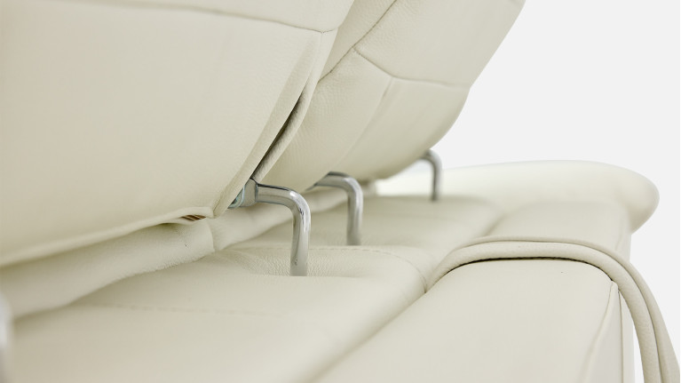 Canapé WINSTON relax convertible cuir confort 2-en-1