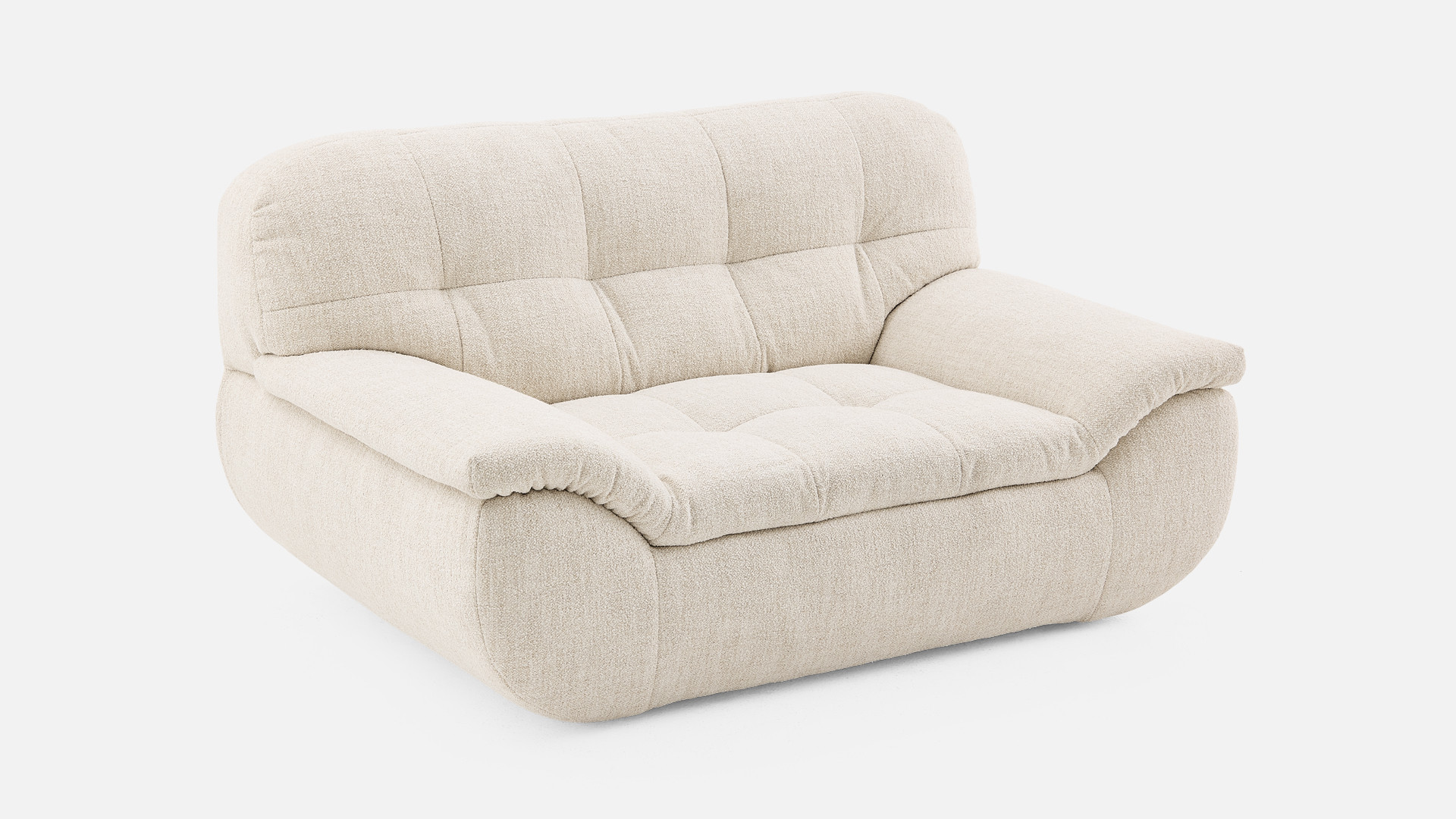 Fauteuil PLAZA confort moelleux et design chaleureux