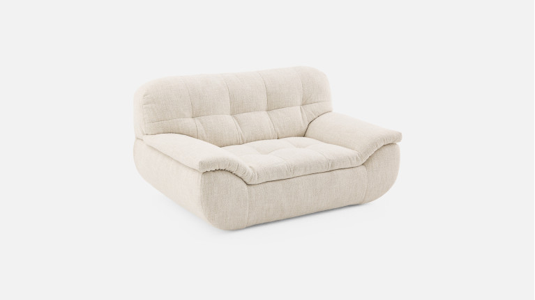 Fauteuil PLAZA confort moelleux et design chaleureux