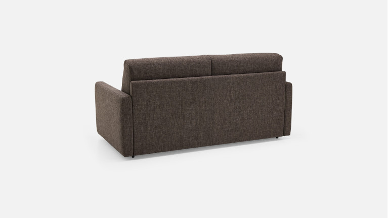 Canapé convertible tissu EMILIE gain de place confortable