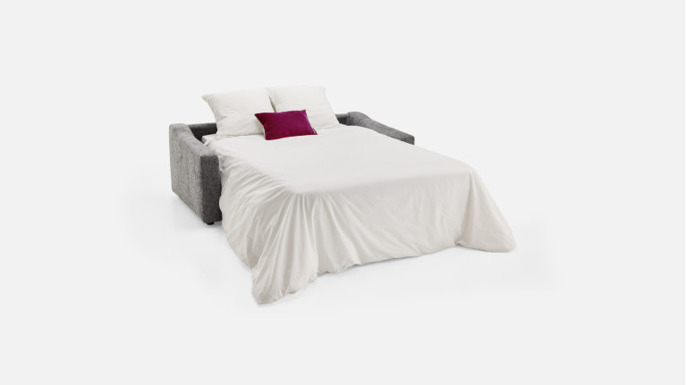 Canapé convertible STRIKE – Tissu, 4 tailles, confort quotidien