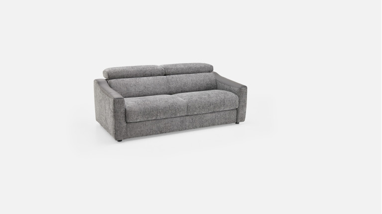 Canapé convertible STRIKE – Tissu, 4 tailles, confort quotidien