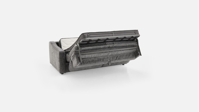 Canapé convertible STRIKE – Tissu, 4 tailles, confort quotidien