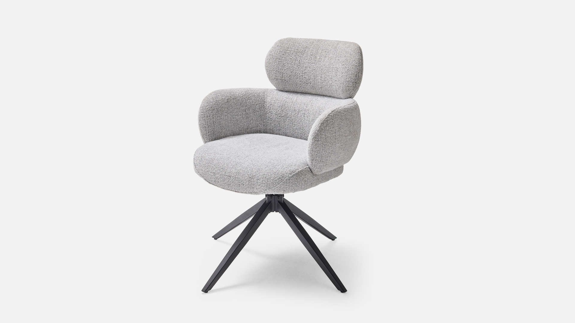 Fauteuil pivotant CALIN – Confort supérieur, 360° retour automatique