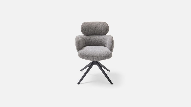 Fauteuil pivotant CALIN – Confort supérieur, 360° retour automatique