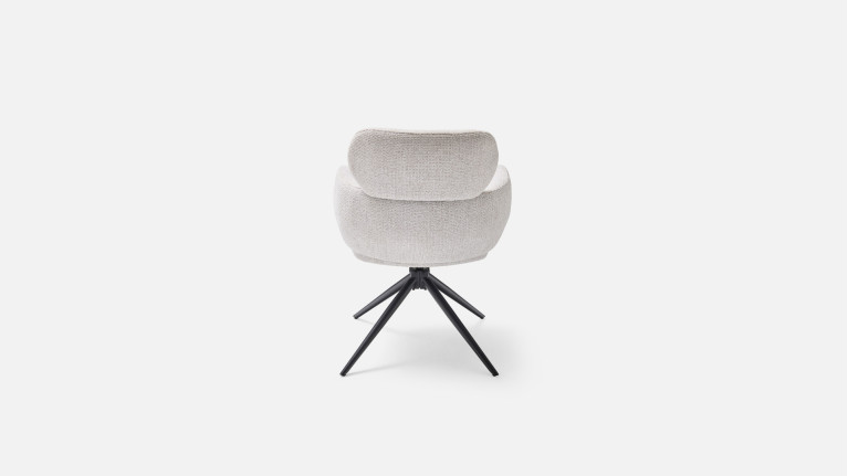 Fauteuil pivotant CALIN – Confort supérieur, 360° retour automatique