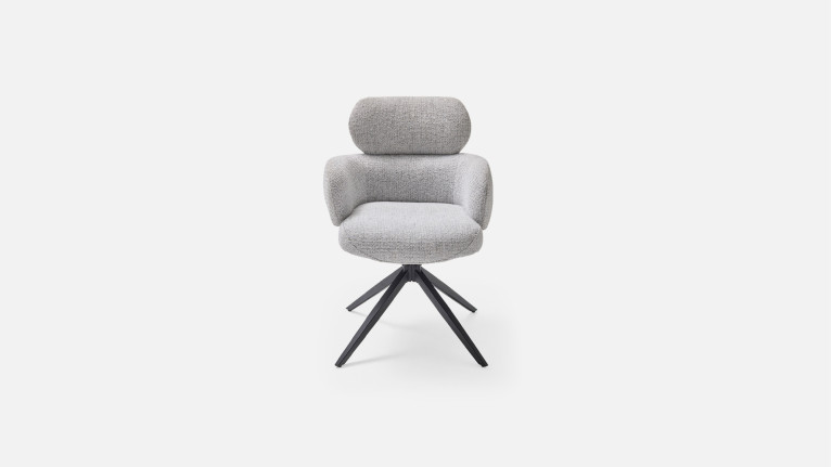 Fauteuil pivotant CALIN – Confort supérieur, 360° retour automatique