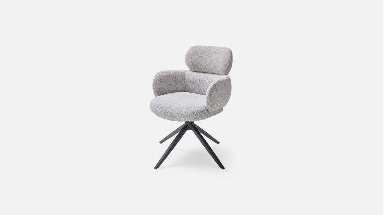 Fauteuil pivotant CALIN – Confort supérieur, 360° retour automatique