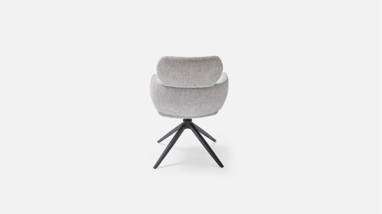 Fauteuil pivotant CALIN – Confort supérieur, 360° retour automatique