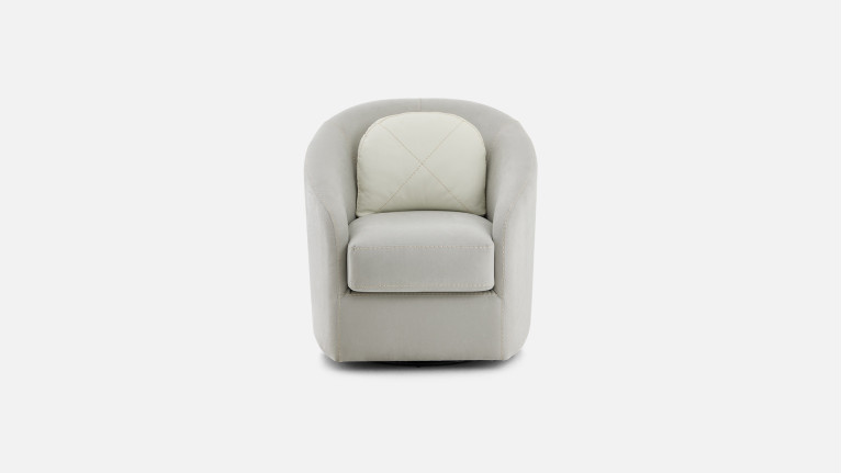 Fauteuil pivotant MARYLIN élégant et personnalisable