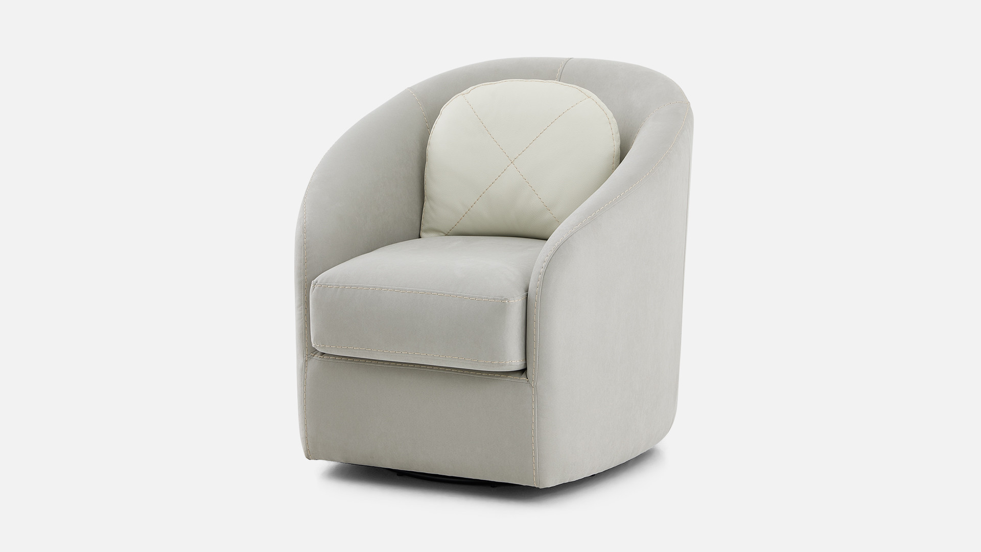 Fauteuil pivotant MARYLIN élégant et personnalisable