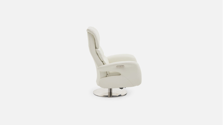 Fauteuil relax électrique New Eden en cuir