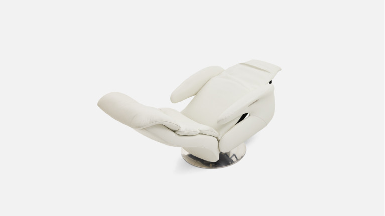 Fauteuil relax électrique New Eden en cuir